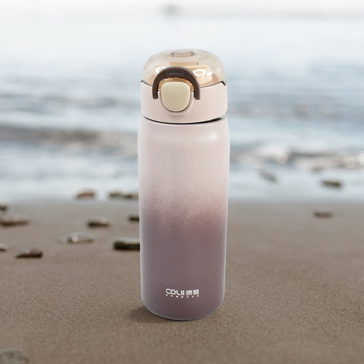 Stainless Steel Water Bottles Approx 600ML (Mix Design & Color / 1 Pc) Stainless Steel Water Bottles Approx 600ML (Mix Design & Color / 1 Pc)
